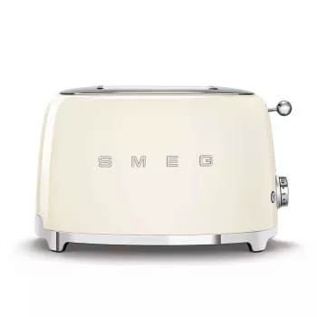 Toaster Smeg TSF01CREU crème 2 sneetjes