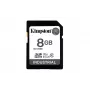 Kingston Technology 8G SDHC Industrial pSLC, 8 GB, SDXC, klasse 10, UHS-I, 100 MB/s, 80 MB/s