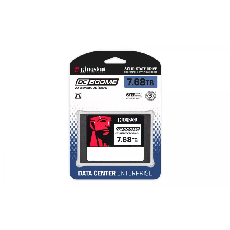 SSD Kingston Technology 7680G 7,68 TB 2,5 inch SATA SEDC600ME/7680G