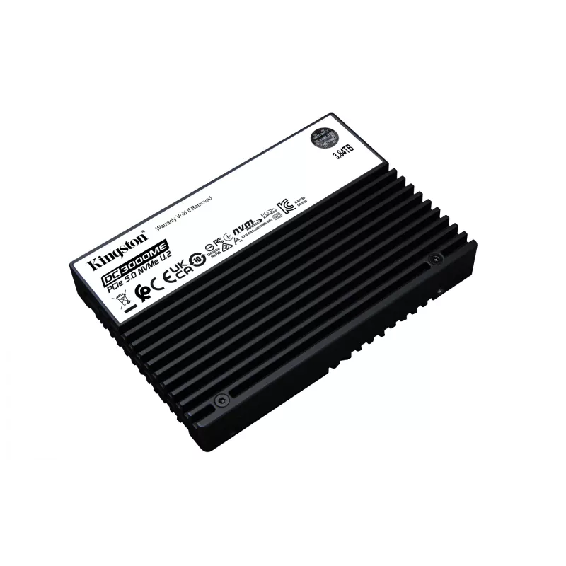 Kingston Technology 3,84 TB DC3000ME U.2 PCIe 5.0 NVMe TCG Opal enterprise-ssd