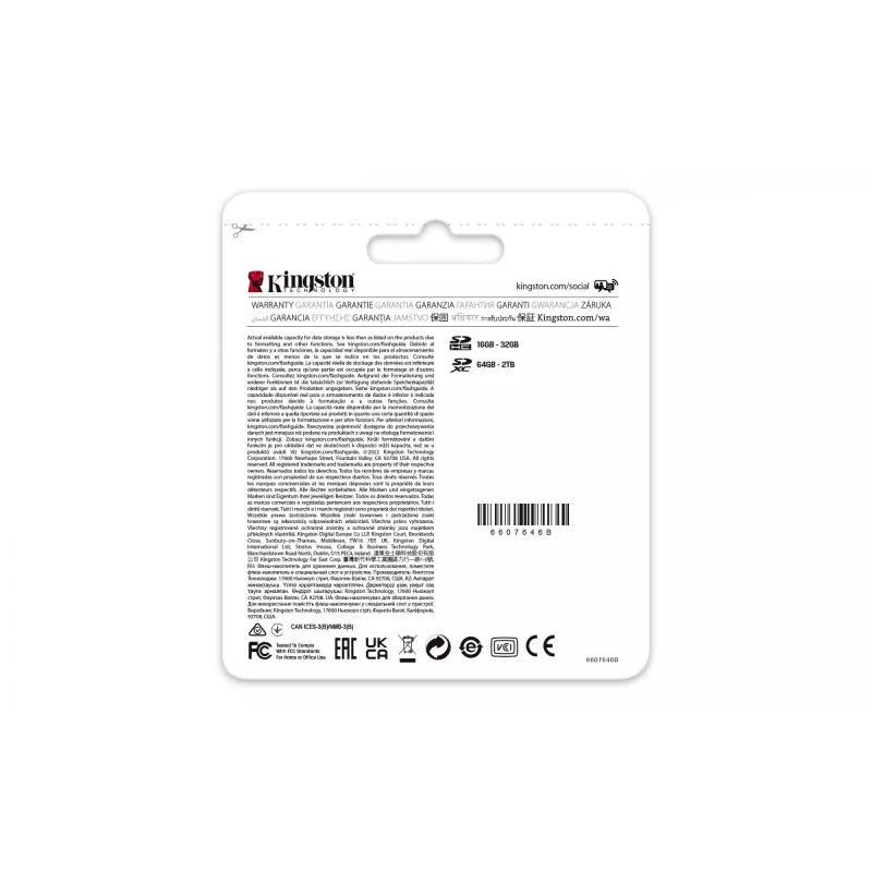 Kingston Technology 128 GB Canvas React Plus SDXC UHS-II 300R/260W U3 V90 voor Full HD/4K/8K