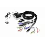 ATEN 2-poorts USB HDMI KVM-switch met audio, 1920 x 1200 pixels, WUXGA, 0,72 W, zwart