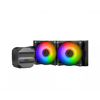 MSI MAG Coreliquid M240 processor all-in-one-vloeistofkoeler 12 cm zwart