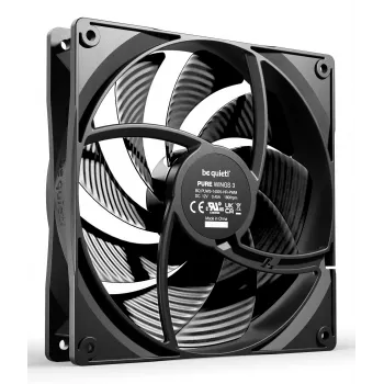 be quiet! Pure Wings 3 140mm | PWM high-speed triple pack computercaseventilator 14 cm zwart 3 stuks