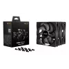 be quiet! Pure Wings 3 140mm | PWM triple pack computercaseventilator 14 cm zwart 3 stuks