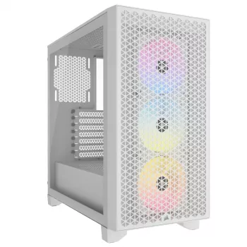CORSAIR mid-tower pc-behuizing - 3000d RGB Airflow - wit