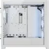 CORSAIR Mid-Tower Smart Case - iCUE 5000X - RGB QL Edition Tempered Glass True - wit