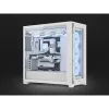 CORSAIR Mid-Tower Smart Case - iCUE 5000X - RGB QL Edition Tempered Glass True - wit