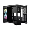 CORSAIR PC-behuizing - iCUE Link 2500X RGB Micro ATX Dual Chamber zwart