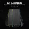 CORSAIR PC-behuizing - iCUE Link 2500X RGB Micro ATX Dual Chamber zwart
