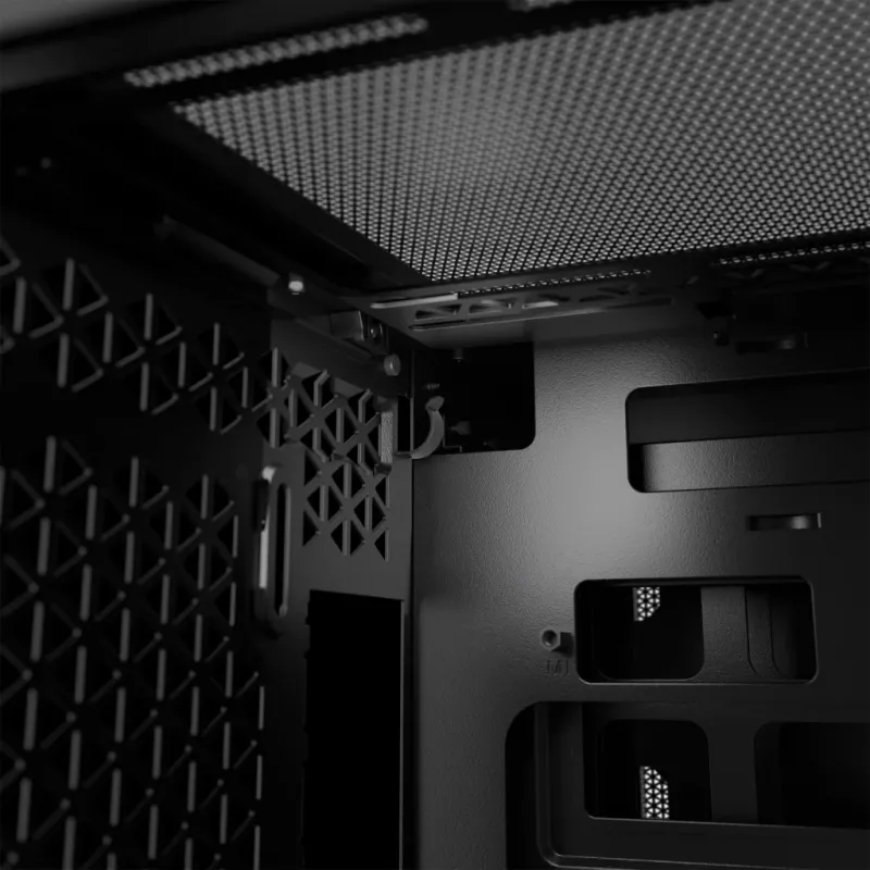 CORSAIR PC-behuizing - iCUE Link 2500X RGB Micro ATX Dual Chamber zwart