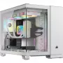 CORSAIR PC-behuizing – iCUE LINK 2500X RGB Micro-ATX Dual-Chamber wit