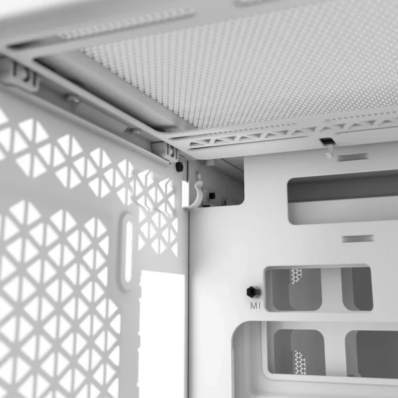 CORSAIR PC-behuizing – iCUE LINK 2500X RGB Micro-ATX Dual-Chamber wit
