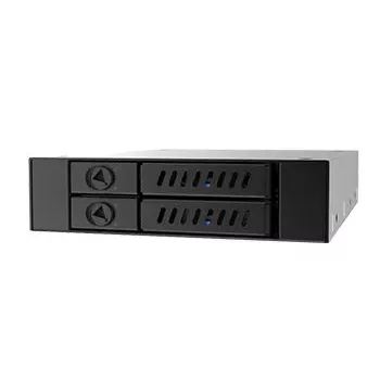 Chieftec CMR-225 drivebay-afdekking draagplaat zwart
