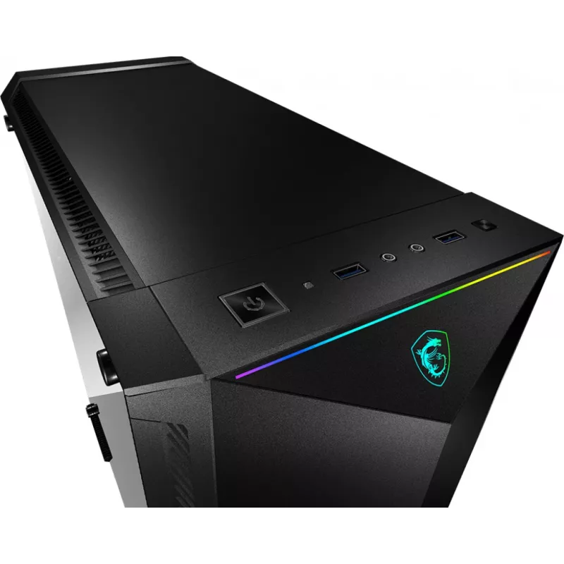Gaming computerbehuizing MSI MPG GUNGNIR 100 Midi Tower zwart