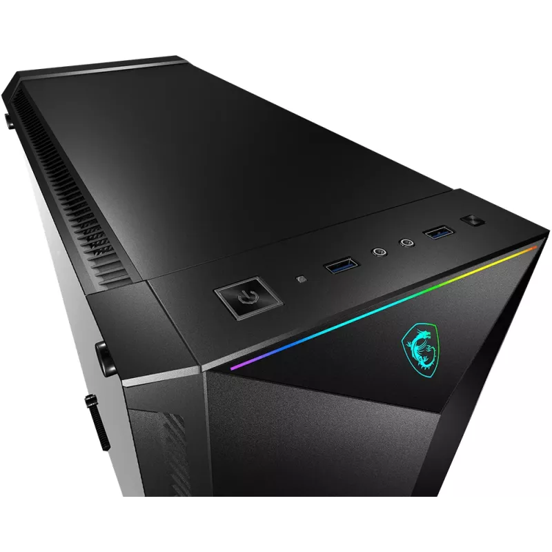 Gaming computerbehuizing MSI MPG GUNGNIR 100 Midi Tower zwart