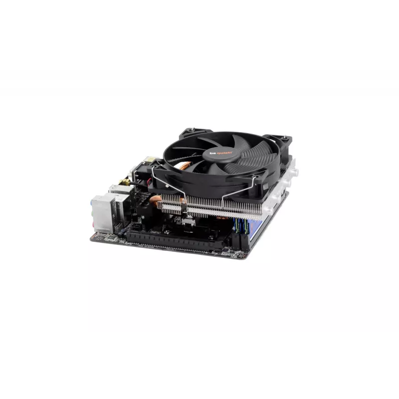 be quiet! Shadow Rock LP CPU-koeler, 120 mm ventilator, Intel LGA1700/1200/1150/1151/1155/2011 Square ILM, AMD AM5/AM4/AM3(+)/AM2(+)/FM1/FM2(+), 130 W TDP, hoogte 75,4 mm