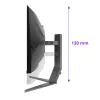 AOC AGON PRO AG346UCD computermonitor 86,4 cm (34 inch) 3440 x 1440 pixels Wide Quad HD QD-OLED zwart, grijs
