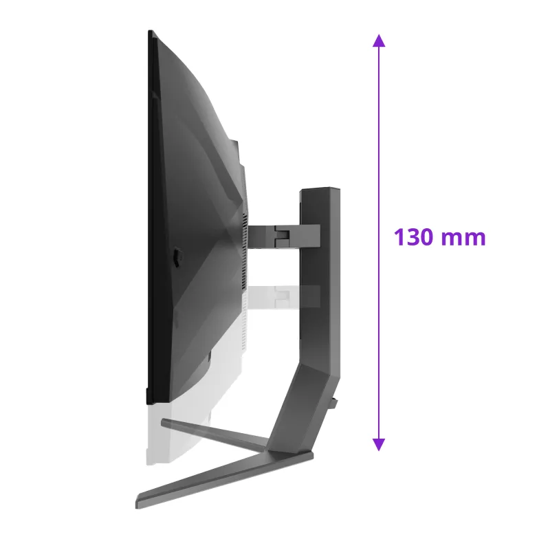 AOC AGON PRO AG346UCD computermonitor 86,4 cm (34 inch) 3440 x 1440 pixels Wide Quad HD QD-OLED zwart, grijs