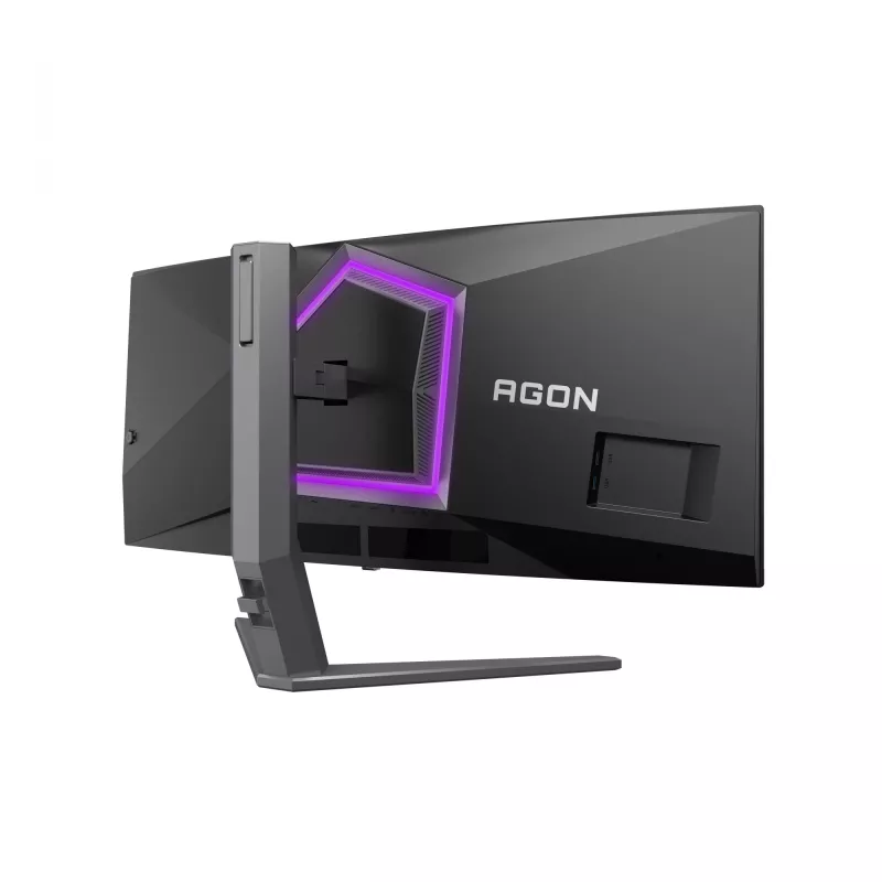 AOC AGON PRO AG346UCD computermonitor 86,4 cm (34 inch) 3440 x 1440 pixels Wide Quad HD QD-OLED zwart, grijs