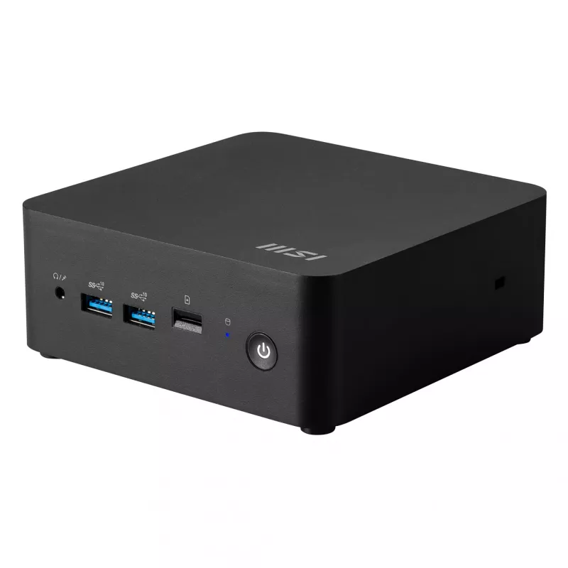 MSI Cubi NUC 1MG-019DE Intel Core 7 150U 16 GB DDR5-SDRAM 512 GB SSD Windows 11 Pro Mini PC zwart