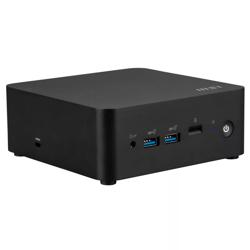 MSI Cubi NUC 1MG-019DE Intel Core 7 150U 16 GB DDR5-SDRAM 512 GB SSD Windows 11 Pro Mini PC zwart