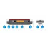Mesh set 7530 AX + 1200 AX dualband (2,4 GHz / 5 GHz) Wi-Fi 6 (802.11ax) rood, wit 4 3G intern