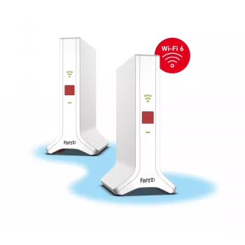 Mesh set 4200 dualband (2,4 GHz / 5 GHz) Wi-Fi 6E (802.11ax) rood, wit 2x2/4x4