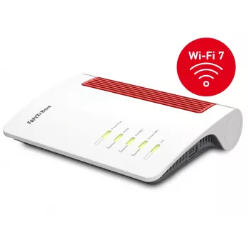 Box 5690 WLAN-router 2,5 Gigabit Ethernet dualband (2,4 GHz / 5 GHz) rood, wit