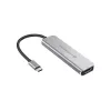 Conceptronic DONN02G laptop-dock/poortreplicator USB 3.2 Gen 1 (3.1 Gen 1) Type-C aluminium