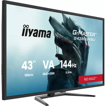 iiyama G-MASTER G4380UHSU-B2 computermonitor 108 cm (42,5 inch) 3840 x 2160 pixel 4K Ultra HD LED zwart