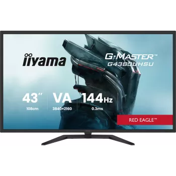 iiyama G-MASTER G4380UHSU-B2 computermonitor 108 cm (42,5 inch) 3840 x 2160 pixel 4K Ultra HD LED zwart
