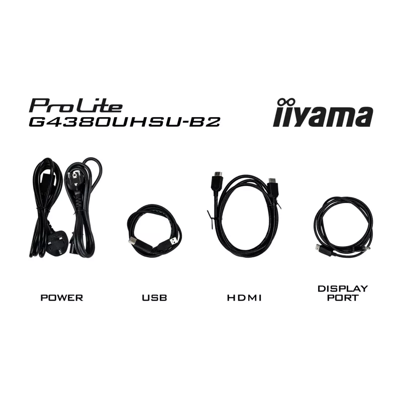 iiyama G-MASTER G4380UHSU-B2 computermonitor 108 cm (42,5 inch) 3840 x 2160 pixel 4K Ultra HD LED zwart
