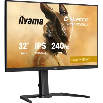 iiyama G-MASTER GB3290QSU-B1 computermonitor 80 cm (31,5 inch) 2560 x 1440 pixel Quad HD LED zwart