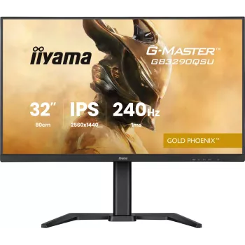 iiyama G-MASTER GB3290QSU-B1 computermonitor 80 cm (31,5 inch) 2560 x 1440 pixel Quad HD LED zwart