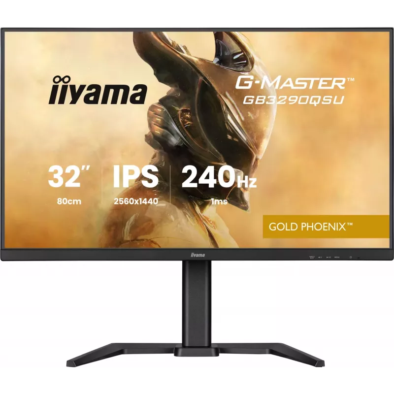iiyama G-MASTER GB3290QSU-B1 computermonitor 80 cm (31,5 inch) 2560 x 1440 pixel Quad HD LED zwart