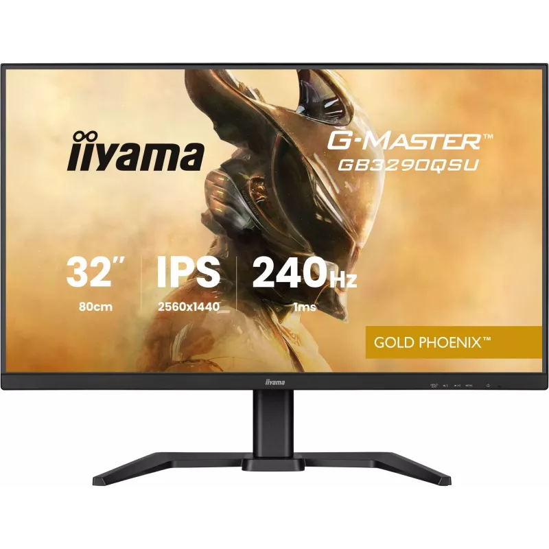 iiyama G-MASTER GB3290QSU-B1 computermonitor 80 cm (31,5 inch) 2560 x 1440 pixel Quad HD LED zwart