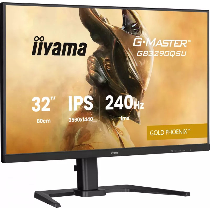iiyama G-MASTER GB3290QSU-B1 computermonitor 80 cm (31,5 inch) 2560 x 1440 pixel Quad HD LED zwart