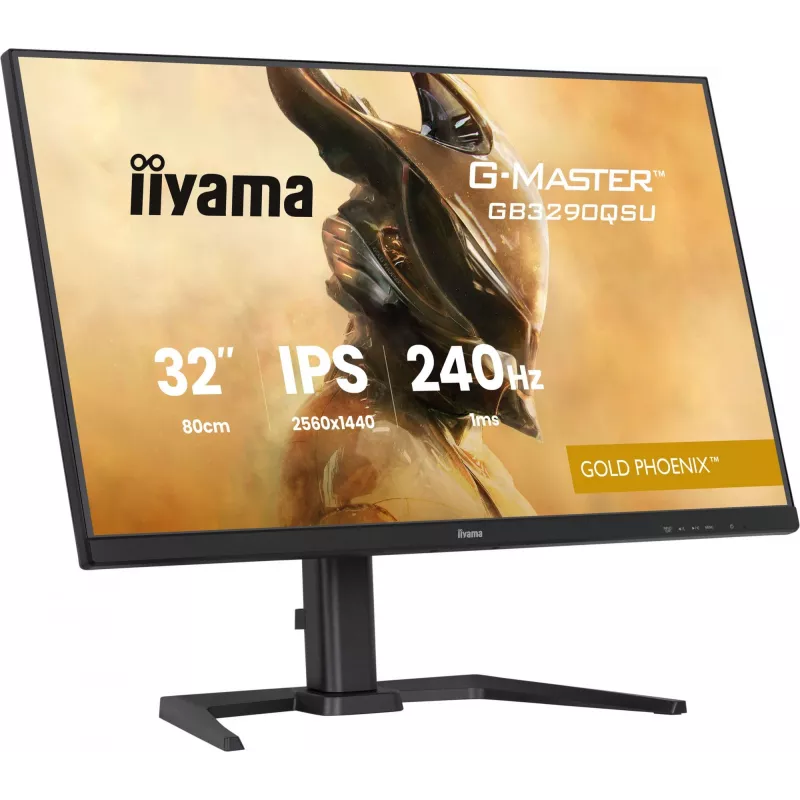 iiyama G-MASTER GB3290QSU-B1 computermonitor 80 cm (31,5 inch) 2560 x 1440 pixel Quad HD LED zwart