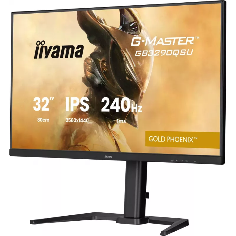 iiyama G-MASTER GB3290QSU-B1 computermonitor 80 cm (31,5 inch) 2560 x 1440 pixel Quad HD LED zwart