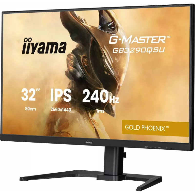 iiyama G-MASTER GB3290QSU-B1 computermonitor 80 cm (31,5 inch) 2560 x 1440 pixel Quad HD LED zwart