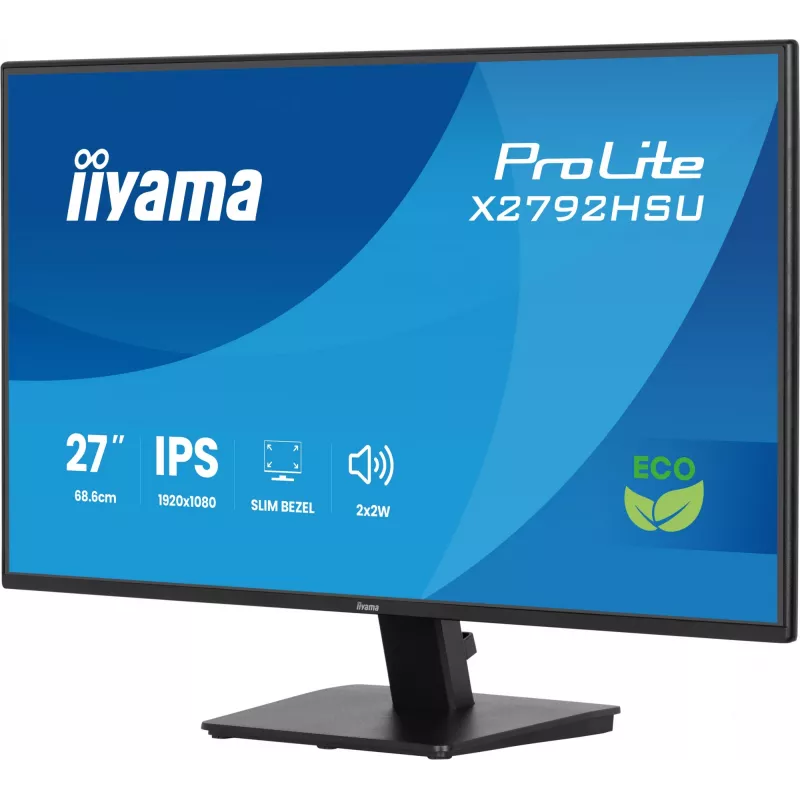 iiyama ProLite X2792HSU-B1 Computermonitor 68,6 cm (27 inch) 1920 x 1080 Pixel Full HD LED Zwart