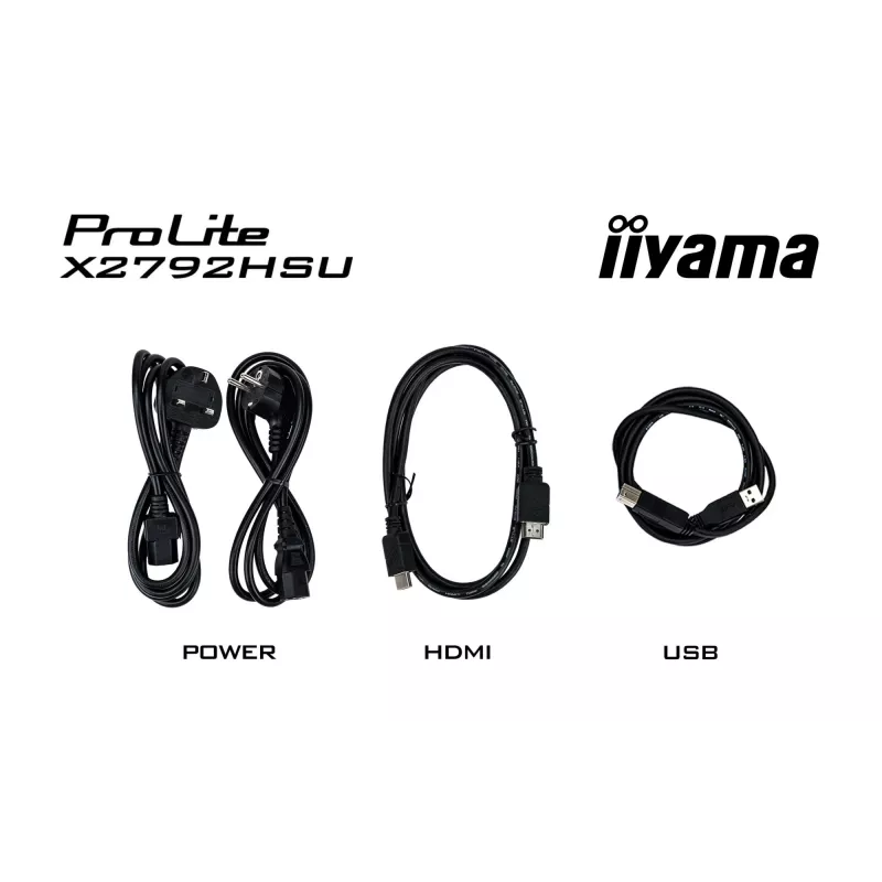 iiyama ProLite X2792HSU-B1 Computermonitor 68,6 cm (27 inch) 1920 x 1080 Pixel Full HD LED Zwart