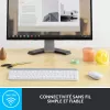 LOGITECH slanke draadloze toetsenbord en muis combo Mk470 - Offwhite - Azerty Frans