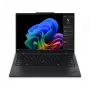 Lenovo ThinkPad T14s Gen 6 (Snapdragon) Copilot+ PC X1E-78-100 Laptop 35,6 cm (14 inch) WUXGA 32 GB LPDDR5x-SDRAM 1 TB SSD Wi-Fi 7 (802.11be) Windows 11 Pro Duits Zwart