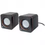Manhattan 2600 Series 161435 luidsprekersysteem, 2.0 stereo, USB-gevoed, 6 W RMS, 90 - 20000 Hz, zwart