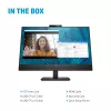 HP M27m conferentiemonitor 27 inch (68,6 cm) Full HD 1920 x 1080 IPS 75 Hz, HDMI, DisplayPort, USB-C, luidsprekers, zwart