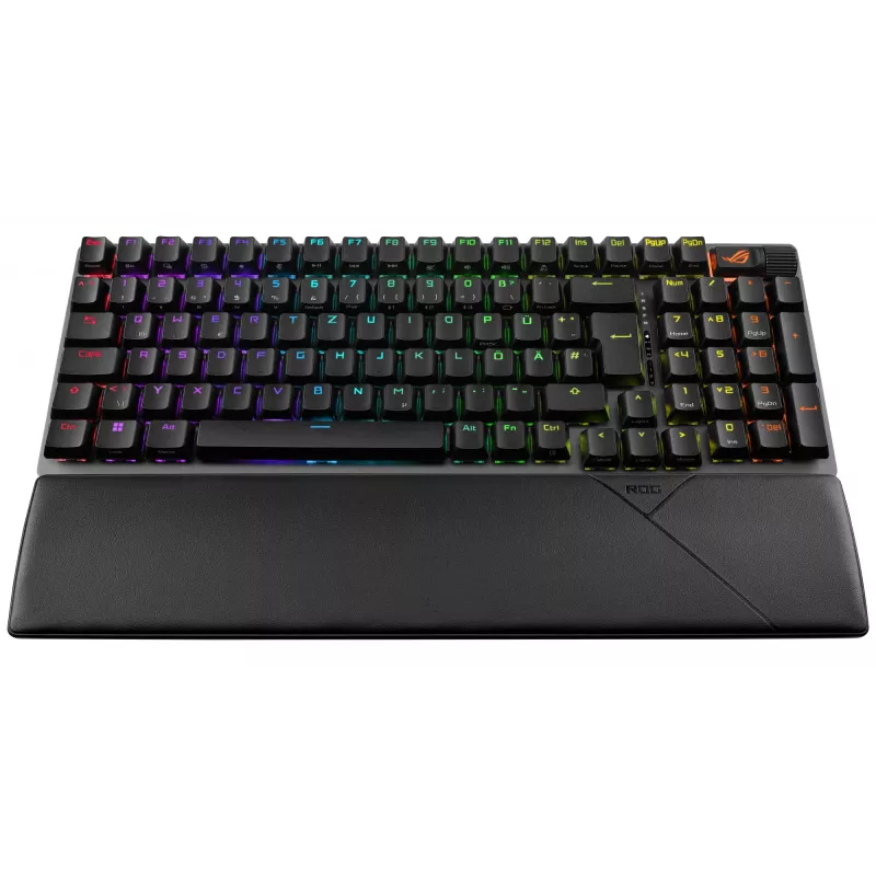 ASUS ROG Strix Scope II 96 Wireless toetsenbord gaming USB + RF Wireless + Bluetooth QWERTZ Duits zwart