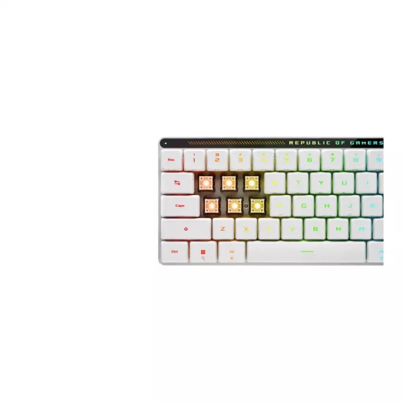 ASUS ROG Falchion RX Low Profile toetsenbord gaming USB + RF Wireless + Bluetooth QWERTZ wit
