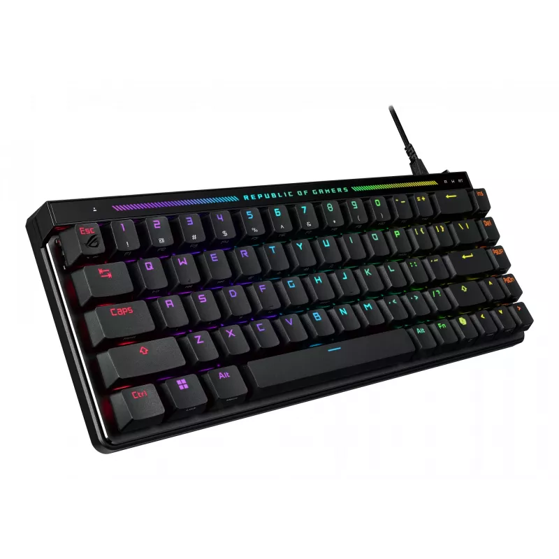 ASUS ROG Falchion Ace HFX toetsenbord gaming USB QWERTZ Duits zwart